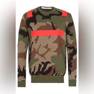 Givenchy Camouflage Knit Sweater